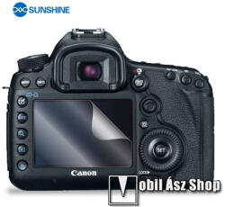 SUNSHINE Hydrogel TPU kamera, fényképező védőfólia - Ultra Clear, ÖNREGENERÁLÓ! - 1db, a kijelzőt védi - Canon EOS 5D Mark III