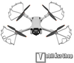 EWB9262 DJI Mini 3 Pro drónhoz propeller védőburkolat - 1szett / 4db, 45g, 9cm sugarú, műanyag, gyors-kioldású, félig zárt - SZÜRKE