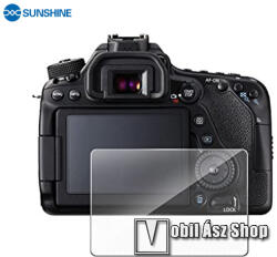 SUNSHINE Hydrogel TPU kamera, fényképező védőfólia - Ultra Clear, ÖNREGENERÁLÓ! - 1db, a kijelzőt védi - Canon EOS 80D / 70D / 77D / 800D / 9000D