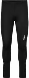 James & Nicholson Pantaloni elastici de alergare pentru bărbați JN480 - Neagră / neagră | S (1-JN480-1754236)