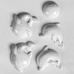 ArtExport Hobbyművész műanyag öntőforma - delfinek labdával, 5 db