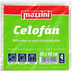 MAZZINI Celofán MAZZINI 4 ív 40x40 cm (103060)
