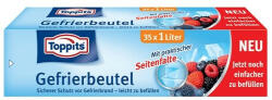 TOPPITS Mélyhűtő tasak TOPPITS 1L-es 40 darabos (ME-2201)