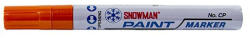 SNOWMAN Lakkmarker SNOWMAN CP-12 4, 5mm narancs (001000011)