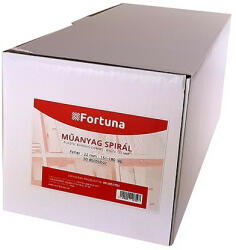 Fortuna Iratspirál műanyag FORTUNA 22mm 151-180 lap fehér 50/dob (09.0052702)