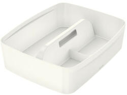 Leitz Tároló doboz LEITZ Wow MyBox rendszerező fogantyúval műanyag kicsi fehér (53220001)