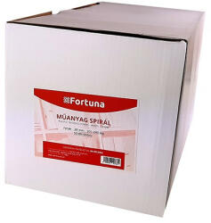 Fortuna Iratspirál műanyag FORTUNA 28mm 201-240 lap fehér 50/dob (09.0052902)