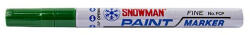 SNOWMAN Lakkmarker SNOWMAN/DEC FCP-12 3mm Fine zöld (07.0064705)