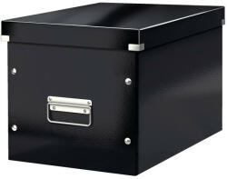 Leitz Tároló doboz LEITZ Click&Store L méret kocka fekete (61080095)