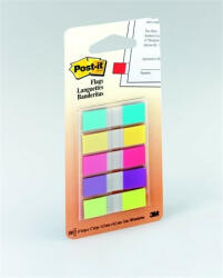 Post-it Oldaljelölő 3M Post-it 683-5 12x43mm műanyag 5 szín (12653) - team8