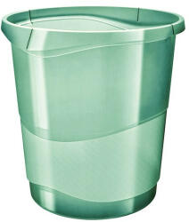 Esselte Papírkosár ESSELTE Colour'Ice 14l műanyag áttetsző zöld (626290)