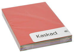 Kaskad Dekorációs karton KASKAD A/4 225 gr élénk vegyes színek 10x10 ív/csomag (622900)