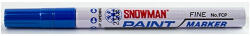 SNOWMAN Lakkmarker SNOWMAN/DEC FCP-12 3mm Fine k. kék (001000084)