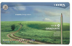 LYRA Színes ceruza LYRA Graduate hatszögletű fémdobozos 36 db/készlet (2871360) - team8