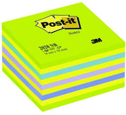 Post-it Öntapadós jegyzet 3M Post-it LP 2028NB 76x76mm lollipop zöld 450 lap (12677) - team8