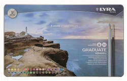 LYRA Színes ceruza LYRA Graduate Aquarell hatszögletű fémdoboz 36 db/készlet (2881360) - team8