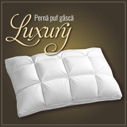 Ralex Pucioasa Perna casetata Puf de Gasca 100% naturala Luxury 50 x 70 cm, Ralex Pucioasa