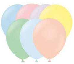 Belbal latex lufi 11" (28cm) vegyes macaron pasztell színek, 100db/cs (LUFI262314)