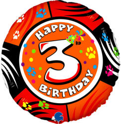  Szám, Számos lufi 21" 53cm - 3-as lufi (LUFI409937)