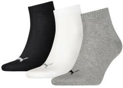 PUMA unisex zokni - 3pár/csomag - szürke-fehér-fekete (PUM-90697821-39/42)