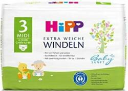 HIPP Babysanft Pelenka 3 Midi 36db, 6-10kg