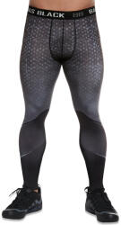 Bas Black Férfi sport leggings BAS BLACK Hardmen Szín: szürke, Méret: XL