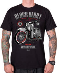 Black Heart Póló BLACK HEART Vintage Style Szín: fekete, Méret: XXL