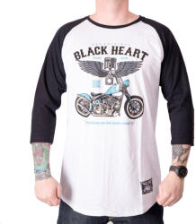 Black Heart Hosszú ujjú felső BLACK HEART Blue Chopper RG Szín: Fehér, Méret: M