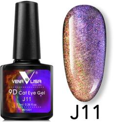 VENALISA Cat eye/Mágneses 9D gél lakk J11 (j11)