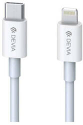 DEVIA Cablu Devia Full 1m USB Type C - iPhone alb 3A 20W (IECABFULCI)