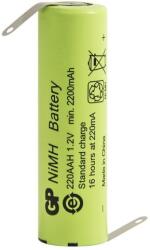 GP Batteries Acumulator industrial GP Ni-MH AA R6 13.9x48 mm 1.2V 2200mAh cu lamele sudate (2200MAH-GP) - sogest