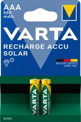 VARTA Acumulatori SOLAR R3 AAA Ni-MH 550mAh 1.2V 2buc/blister Varta 56733 (56733) - sogest Baterie reincarcabila