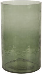 Clayre & Eef Set 2 suporturi lumanari sticla verde 15x25 cm (6GL3024)