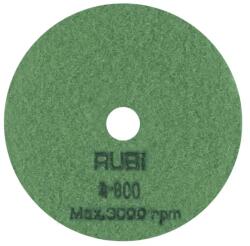 RUBI Rugalmas gyémánt polírozó korong 100 mm #800 száraz polírozáshoz (Ref. 62974)