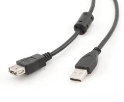 Spacer CABLU USB2.0 la USB2.0 SPACER prelungitor 3m (AM/AF) black "SPC-USB-AMAF-10 (SPC-USB-AMAF-10)