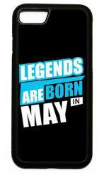 printfashion A legendák májusban születnek - Telefontok - Fekete hátlap (2531874)