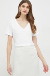Calvin Klein pamut póló fehér - fehér M - answear - 24 990 Ft