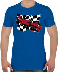 printfashion Forma 1 - Férfi póló - Királykék (11856204)