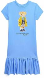 Ralph Lauren gyerek pamutruha mini, egyenes - kék 176