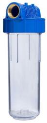 AquaPUR Carcasa filtru transparent aquapur 10" racord 1", pentru apa potabila (AQUA00110001032) - quickshop
