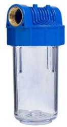AquaPUR Carcasa filtru transparent aquapur 7" racord 1/2", pentru apa potabila (AQUA00110000720) - quickshop Filtru de apa bucatarie si accesorii