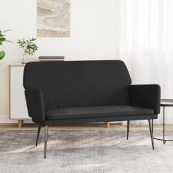 vidaXL Bancă, negru, 108x79x79 cm, catifea (351387)