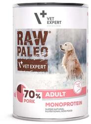 VetExpert VETEXPERT Raw Paleo Pork Adult Can Hrana umeda caini, cu porc 400g