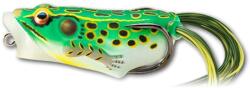 Live Target Vobler Live Target Hollow Body Frog Popper 6.5cm 14g Floro Green Yellow (LT.FHP65T512)