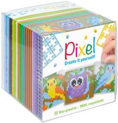 Pixelhobby Creative Pixel Cube Pixelhobby - Pixel Classic, Păsări (29008-BirdsCl)