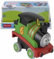 Mattel Thomas și prietenii: Press 'n Go Stunt Engine Assortment - Percy (HDY76) Trenulet