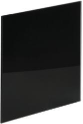Awenta Fürdőszoba ventilátor fekete üveg előlappal, időzítővel és páraérzékelővel 125mm