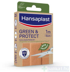  Hansaplast Green Protect Ökobarát sebtapasz 1 m x 6 cm vágható