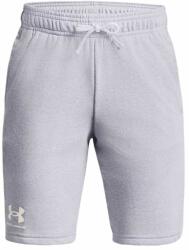 Under Armour Pantaloni scurți băieți "Under Armour Boys' UA Rival Terry Shorts - mod gray light heather/white