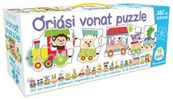 Dohány ABC és számok Óriási vonat puzzle (810) - s1sport